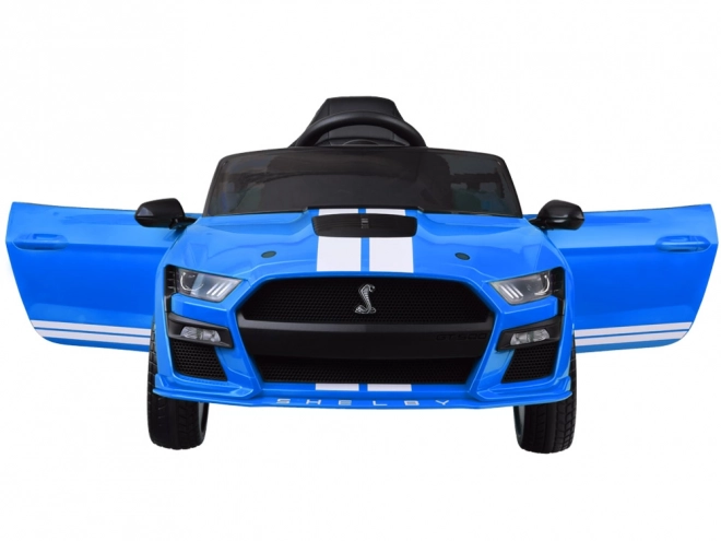 Auto na akumulátor Ford Mustang Shelby pro děti – Modrá