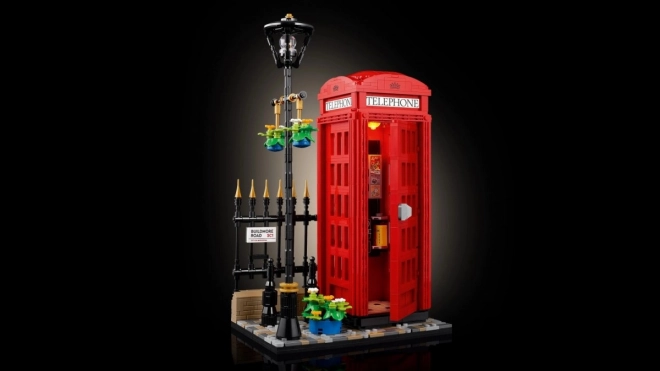 LEGO Ideas Červená Londýnská Telefonní Budka