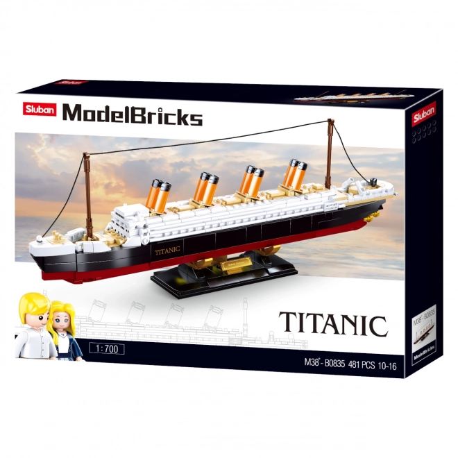 Sluban stavebnice Titanic
