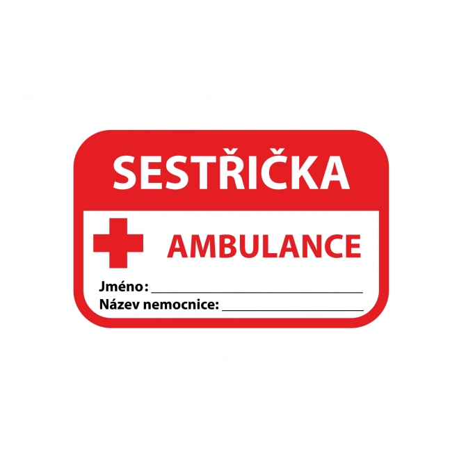 Dětský kostým zdravotní sestřička – vel. M