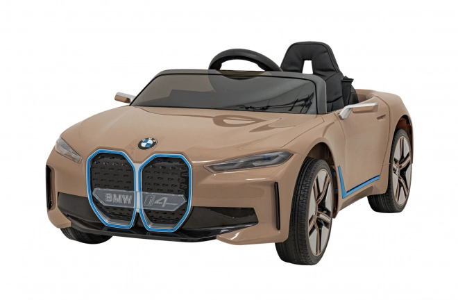 Dětské auto na baterii BMW i4 – Zlaté