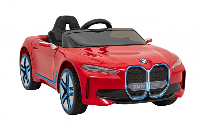 Dětské auto na baterii BMW i4 – Červené