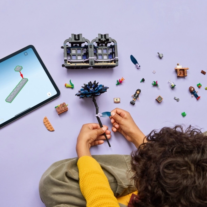 LEGO Květy Černé Dahlie Wednesday