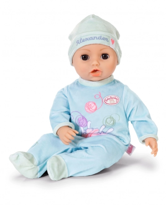 Interaktivní panenka Baby Annabell Alexander, 43 cm