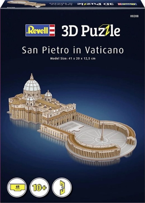 Revell 3D puzzle bazilika sv. Petra, Vatikán 68 dílů