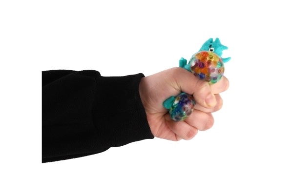 Dinosaurus antistresový mačkací sliz 7x5cm 4 barvy v sáčku