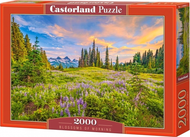 Puzzle 2000 prvků Horská mýtina Květina jitra