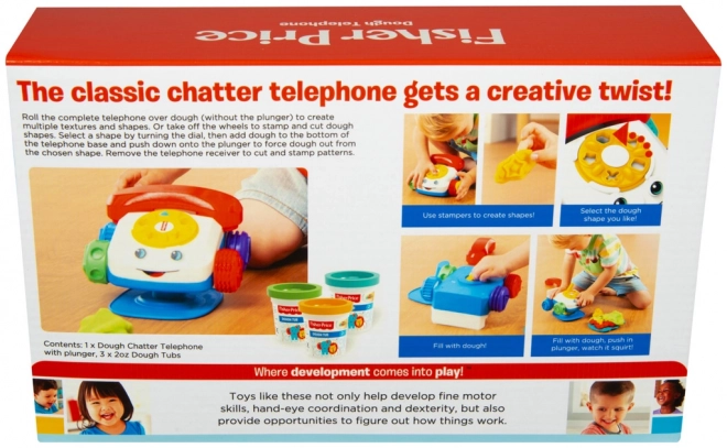 Fisher Price telefon s modelovací hmotou