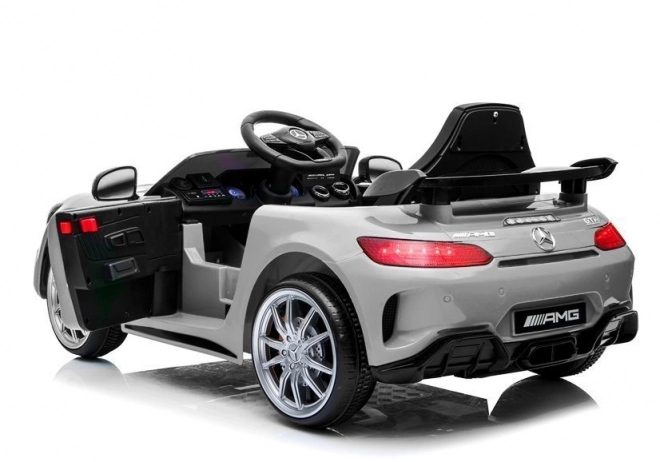 Mercedes GTR Battery Car Stříbrný lak