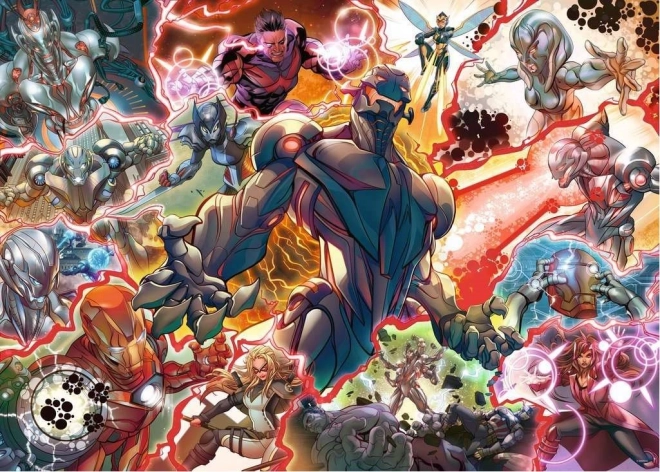 2D puzzle 1000 dílků Villainous. Ultron
