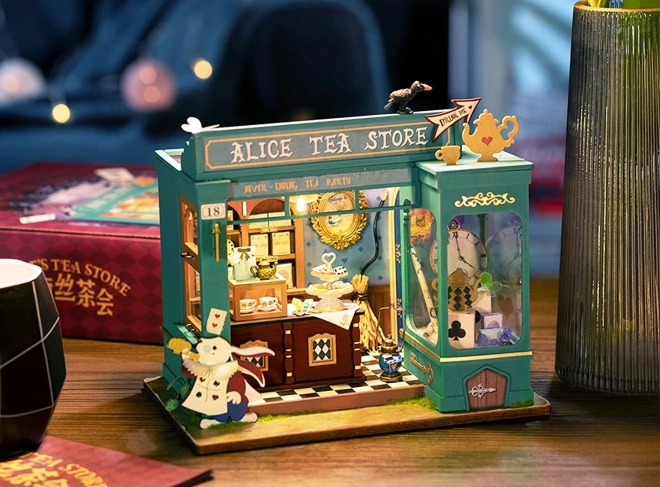 RoboTime miniatura domečku - Obchod s čajem