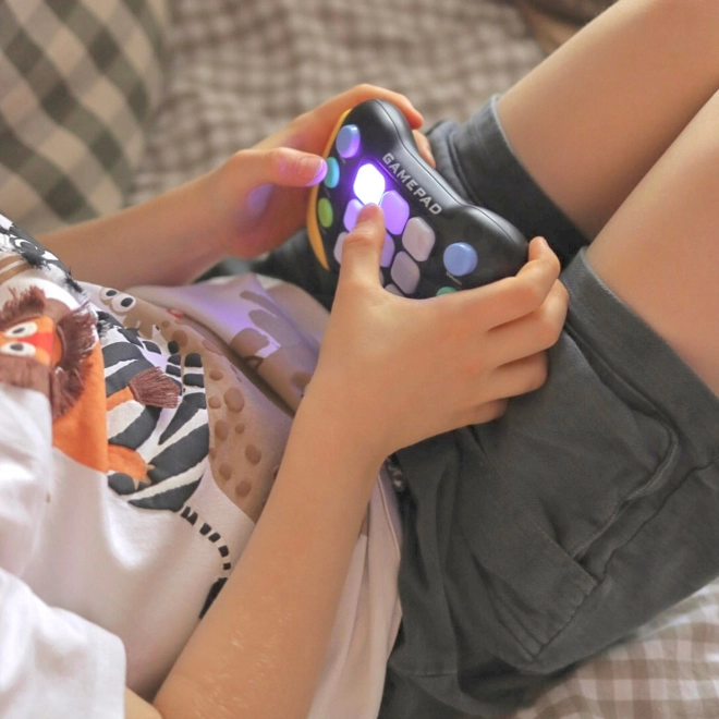 Elektronická hra WOOPIE Pop-It Fidget Toy Gamepad modrý