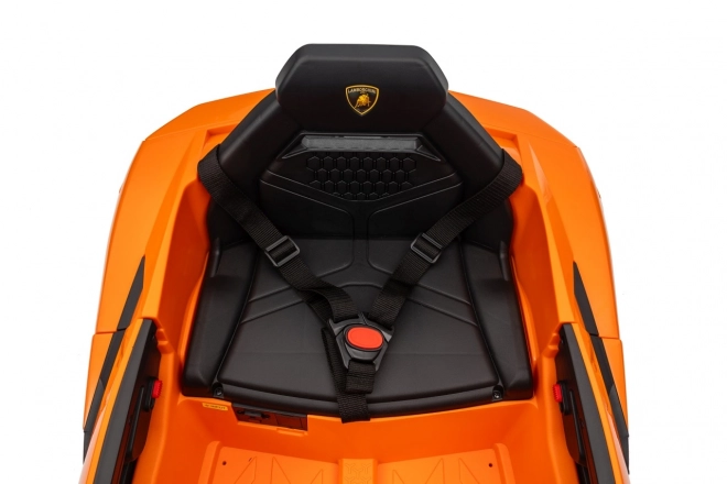 Dětské elektrické auto Lamborghini Revuelto oranžové