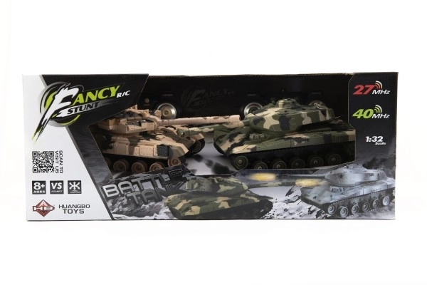 Tanková bitva RC modely s dobíjecím packem