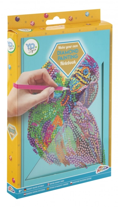 Grafix diamantové malování – zápisník A5 Mandala