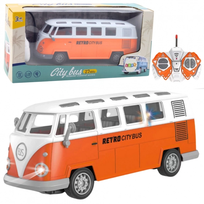 Retro městský autobus na dálkové ovládání