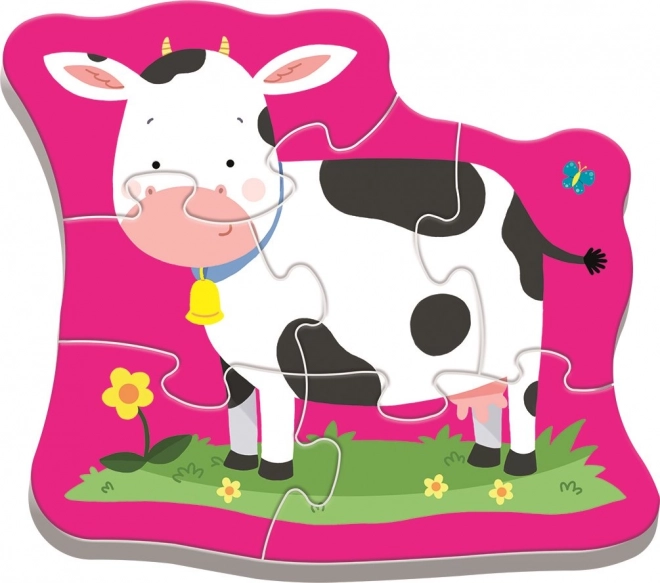 Puzzle pro děti Zvířátka na farmě Trefl