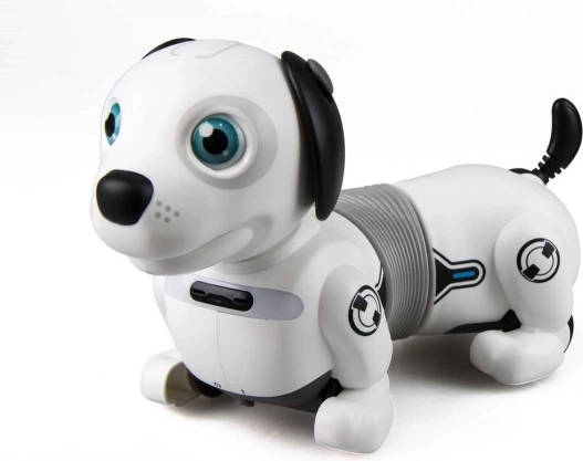 Interaktivní robotický pes Dackel se světly a chytrým míčem