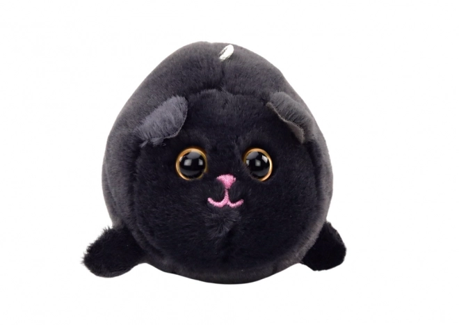 Plyšová kočka Stretch Jumping Mascot Black