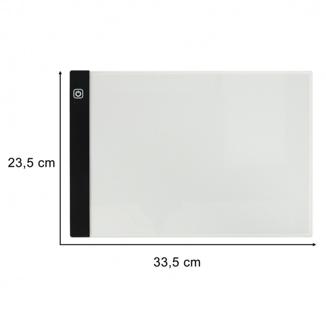 Podsvícená LED kreslící deska A4