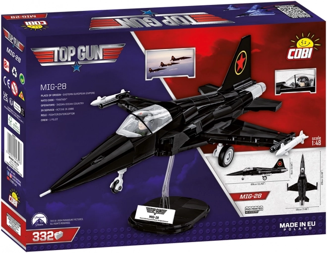 Konstrukční sada letadlo Top Gun: MiG-28