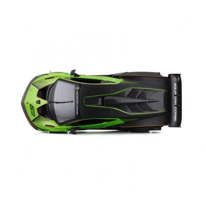 Bburago 1:24 Dirka Lamborghini Essenza SCV12 – Zelené