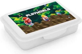 Box na svačinu s přihrádkou Playworld