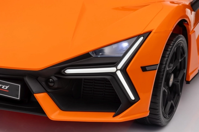 Dětské elektrické auto Lamborghini Revuelto oranžové