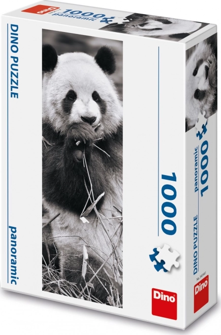 PANDA V TRÁVĚ 1000 panoramic Puzzle NOVÉ