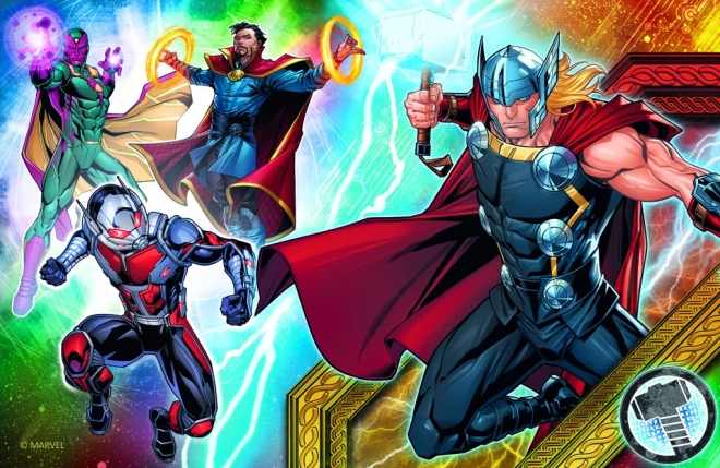 Minipuzzle Avengers 54 dílků v krabičce