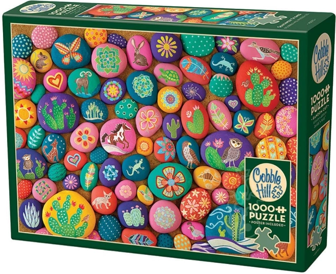 Puzzle Malované kameny Jihozápadu COBBLE HILL 1000 dílků