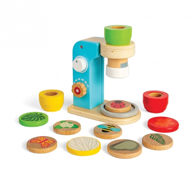 Dřevěný Mikroskop pro Děti Bigjigs Toys