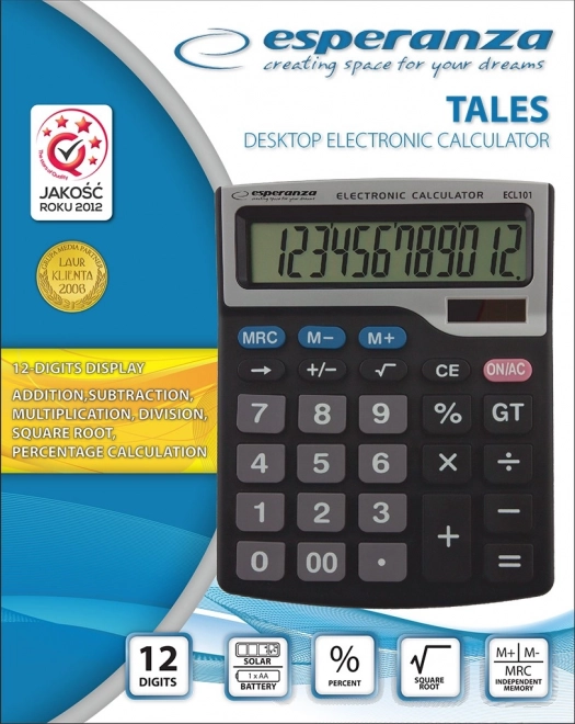 Elektronická kalkulačka Tales ECL101