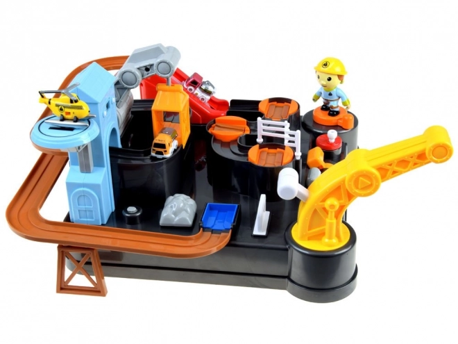 Mechanická dráha pro staveništní vozidla