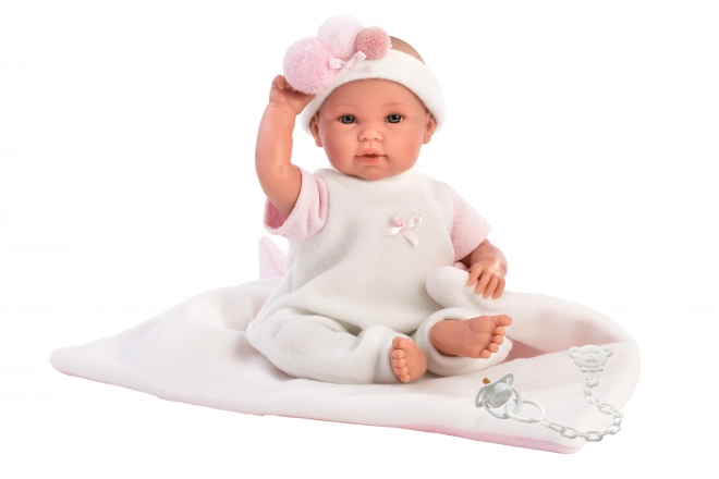 Llorens M636-32 obleček pro panenku miminko NEW BORN velikosti 35-36 cm