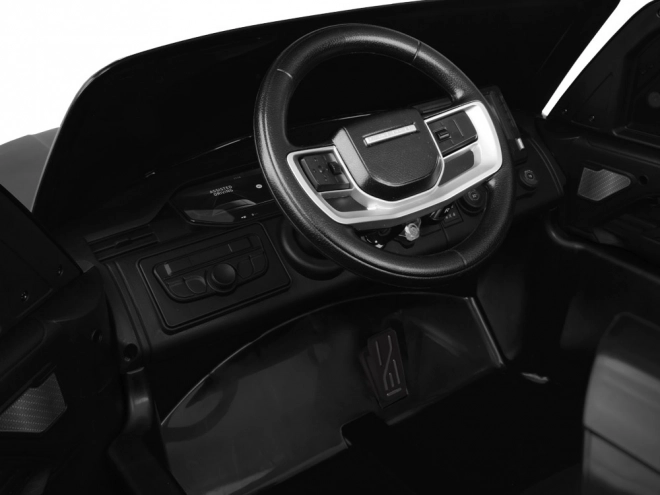 Elektrické auto Range Rover pro děti – Černá