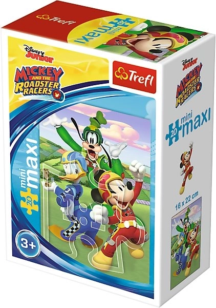 TREFL Puzzle Mickey Mouse Závodníci 20 dílků