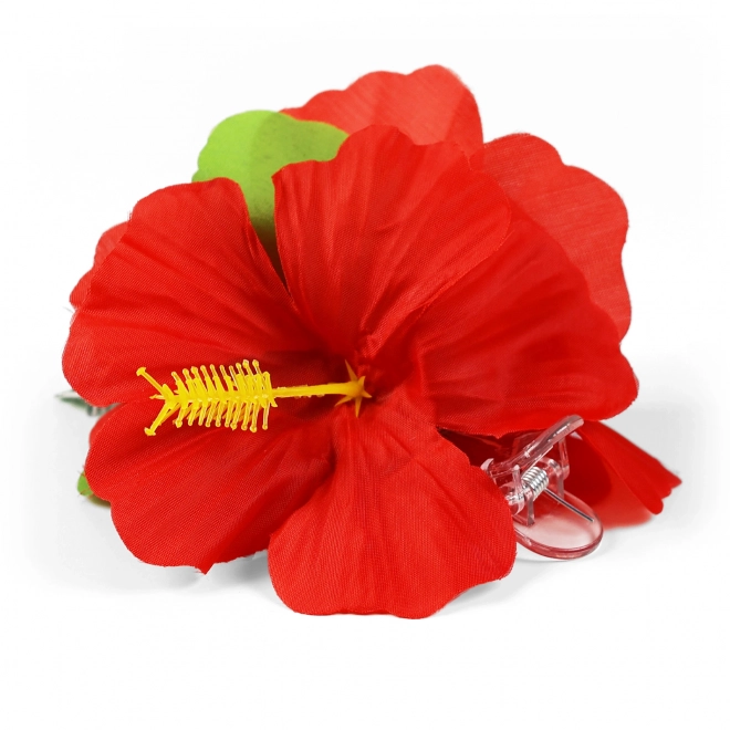 Květinová sponka do vlasů Hibiscus