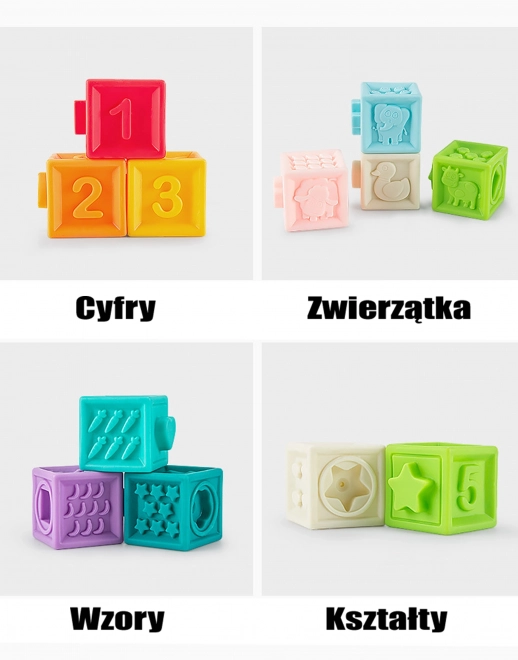 Woopie baby smyslové puzzle