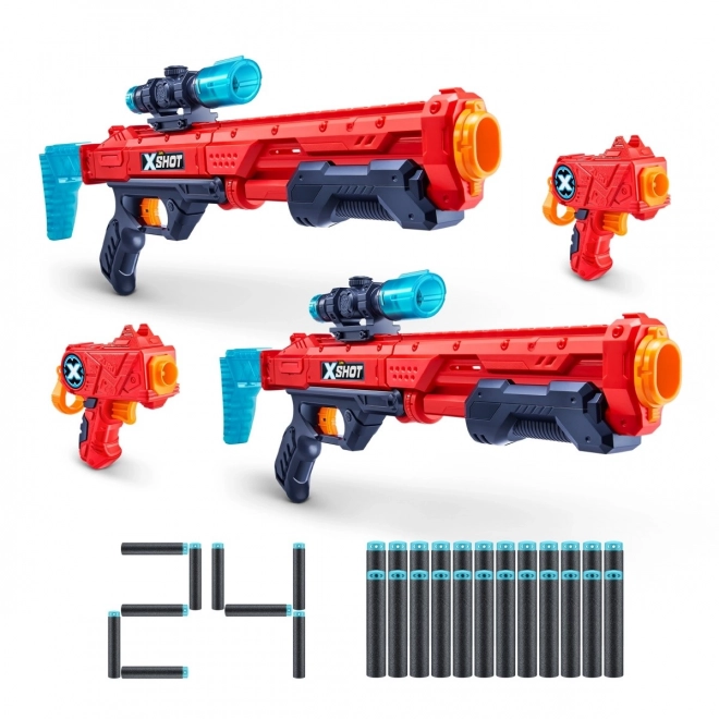 Sada blasterů X-Shot Excel Hawk Eye a Micro