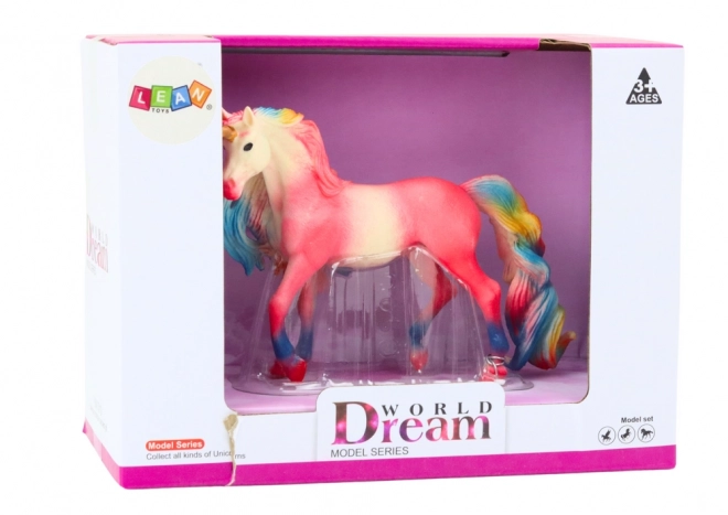 Sběratelská figurka Velký růžový jednorožec 11 CM