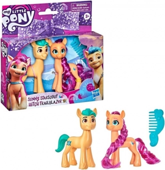 My Little Pony Sunny Starscout a Hitch / Zipp Storm a Princess Petals
