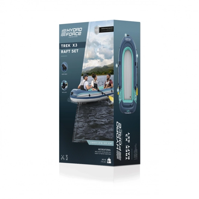 Ponton Bestway Trek X3 s příslušenstvím