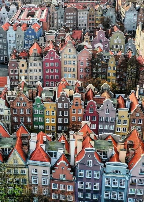Puzzle 1000 prvků Polské město Gdaňsk