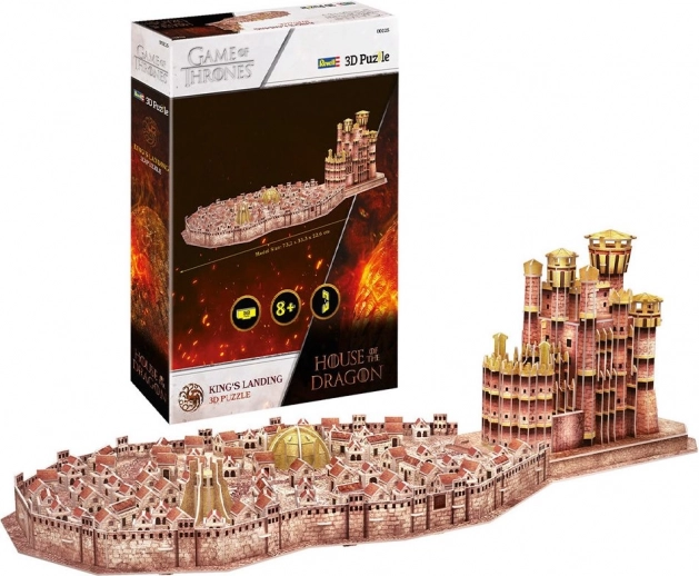 Revell 3D puzzle House of the Dragon: King's Landing, 262 dílků