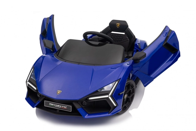 Dětský vůz lamborghini revuelto modrý