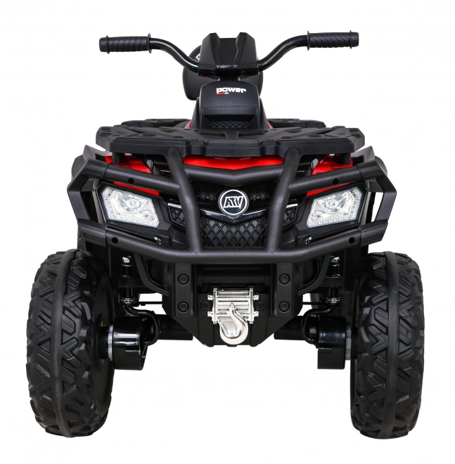 Čtyřkolka XT-Speed pro děti Červená + 4x4 + EVA + pomalý start + rádio MP3 + LED dioda