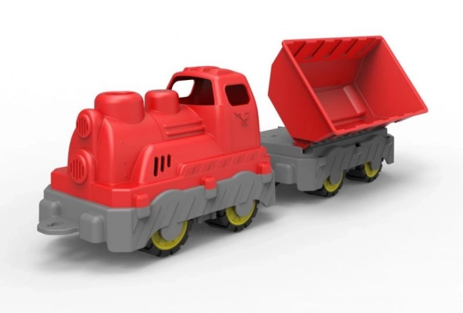 Mini Vláček BIG Power Worker s vagónem 45 cm