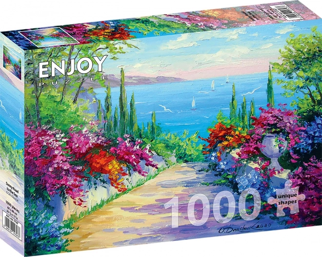 Puzzle Slunečná cesta k moři 1000 dílků
