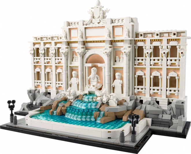 Fontána di trevi lego architektura